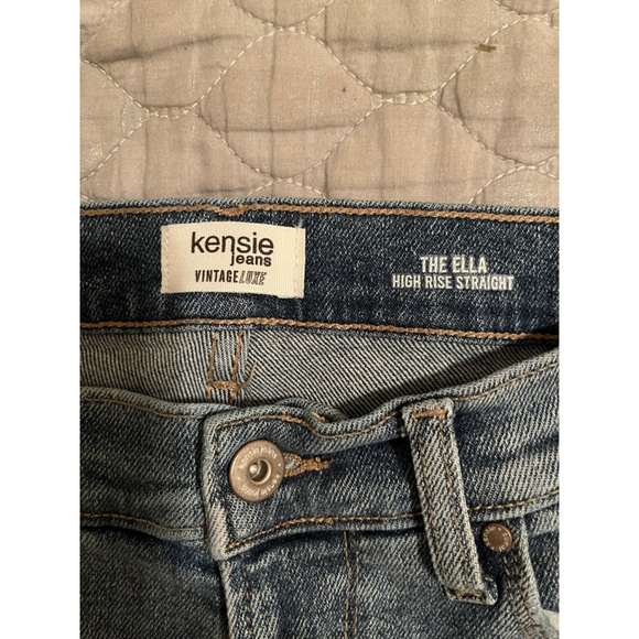 KENSIE JEANS~THE ELLA~HIGH RISE ~ STRAIGHT~6 - Picture 5 of 10